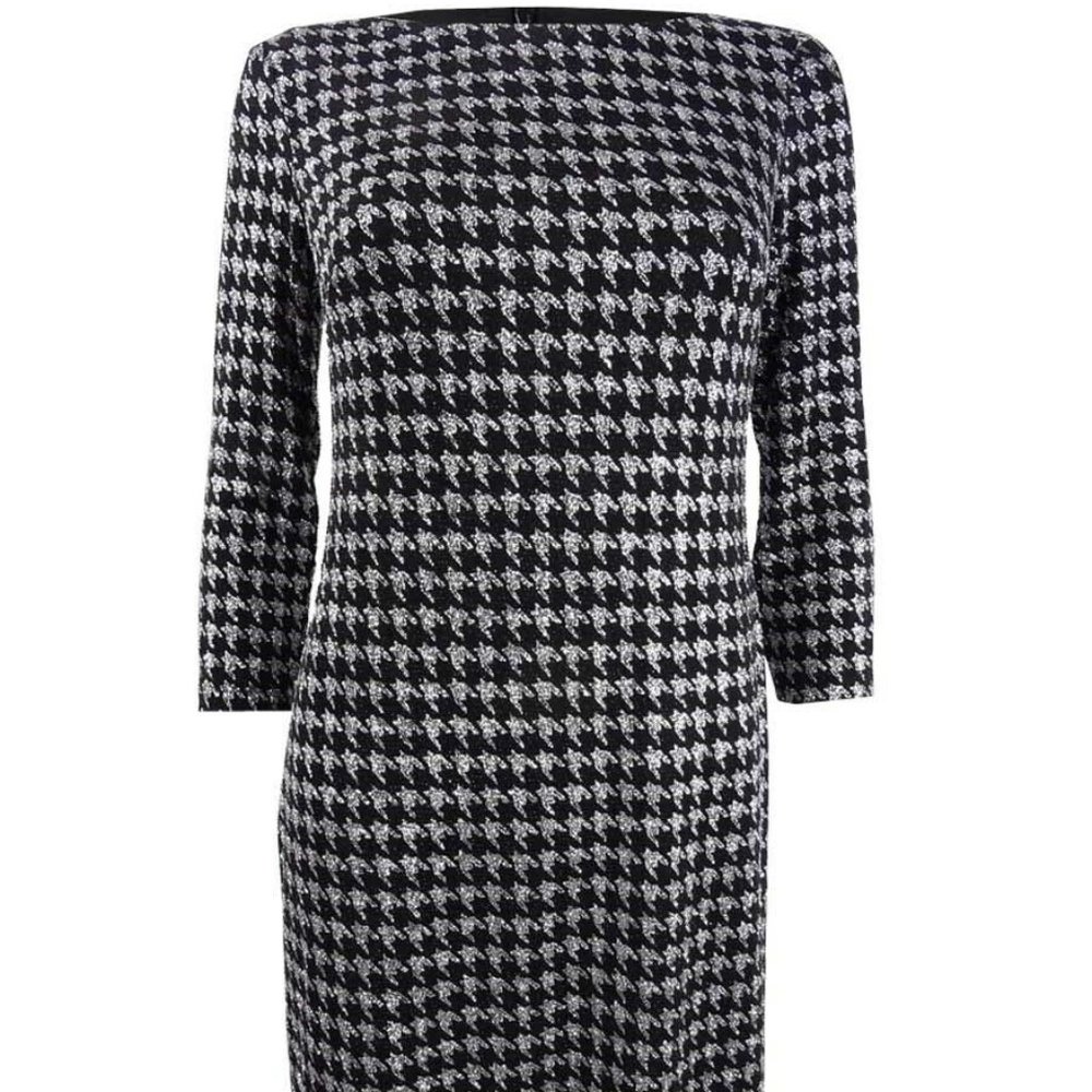 Jessica Howard Women's Glittery Midi shinny Dress